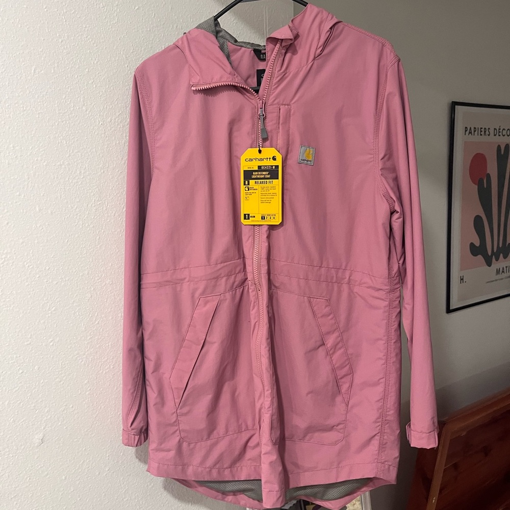 Carhartt Rain Defender Pink Jacket